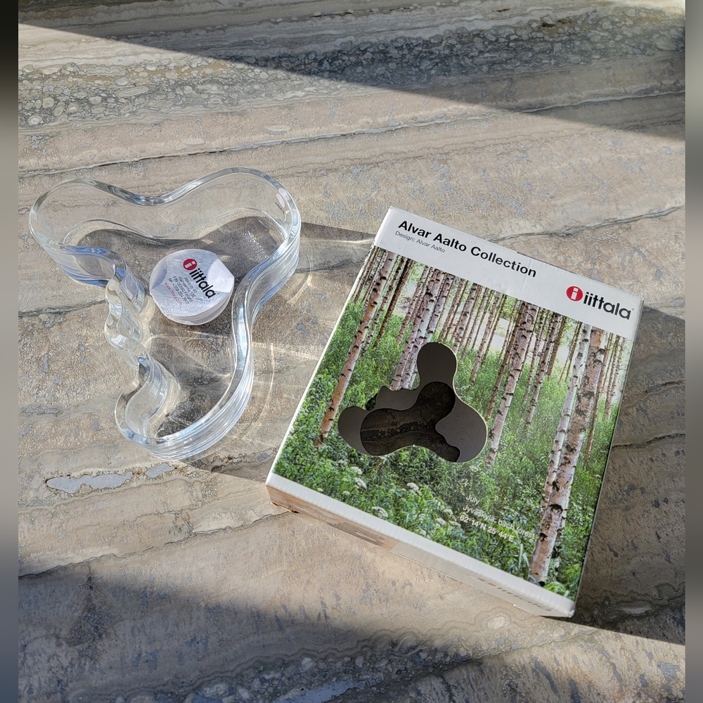 NIB Iittala Aalto Bowl 136mm Clear